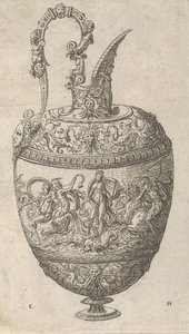 陶器的设计，1565年。 作者 伊拉斯谟·霍尼克