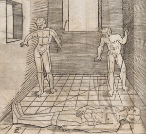 Underweissung der Proportzion und stellung der possen, 1538. 作者 埃哈德·舍恩（Erhard Schon）
