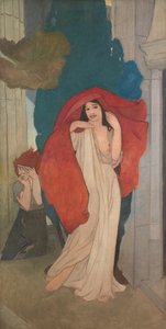 美人之女》（三幅画布上的油彩）