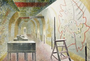 1号地图走廊 作者 埃里克·拉维鲁（Eric Ravilious）