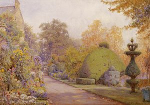 Yew Walk，Barncluith，Strathclyde 作者 欧内斯特·亚瑟·罗