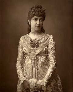 英国女演员安吉拉·芬顿（Angela Fenton），1887年。