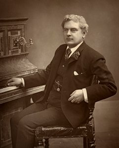 亚瑟·塞西尔（Arthur Cecil），英国演员，喜剧演员，剧作家和剧院经理1887年。 作者 欧内斯特·巴劳