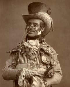 英国演员，喜剧演员和音乐厅演艺人员亚瑟·罗伯茨（Arthur Roberts），1888年