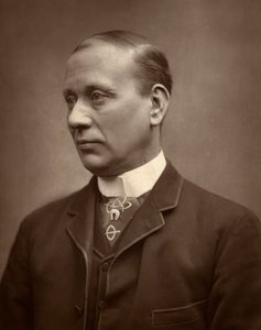 英国演员亚瑟·威廉姆斯（Arthur Williams），1888年。