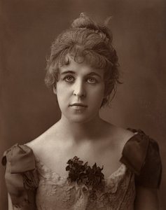 诺里斯小姐，英国女演员，1887年