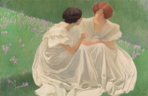 两种白色（Les Deux Blanches）。 1898年