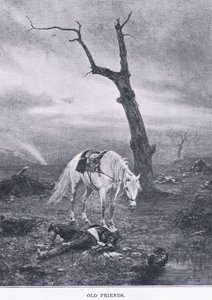 老朋友，来自《艺术杂志》1893年，卡塞尔公司 作者 欧内斯特·克罗夫茨