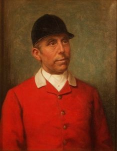 狩猎者，据说是皮特利狩猎场的主人 作者 Ernest Gustave (attr. To) Girardot