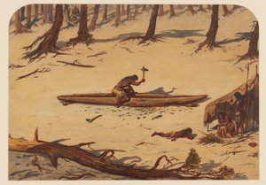 史前营，1871年 作者 欧内斯特·亨利·格里斯特