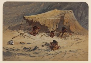 史前营，1871年 作者 欧内斯特·亨利·格里斯特