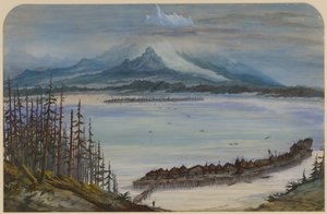 史前景观，1871年 作者 欧内斯特·亨利·格里斯特
