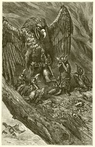 鹰与狐狸 作者 Ernest Henry Griset