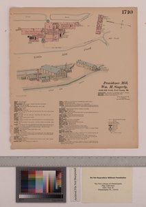 Providence Mill，Fairhill，Maryland，Hexamer General Surveys，1882