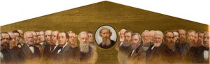 乔治-道森和他的朋友们，1879年。 作者 欧内斯特·兰开斯特·汤普森