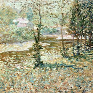 乡村风光，冬天，1910年