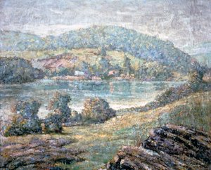 晨光，康涅狄格州河谷，1919年