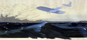 路易-布莱里奥特：首次空中穿越英吉利海峡，约 1920 年（插图） 作者 欧内斯特·蒙托