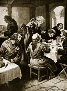 Wimund告诉他1133年Byland的僧侣冒险，来自&39;哈钦森的英国国家的故事&39;，c.1920