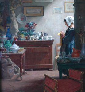 布列塔尼古董店，1911年
