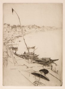 经幡，20 世纪（蚀刻和干画）
