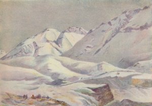 安第斯山脉，1916年 作者 欧内斯特·威廉姆·圣诞节