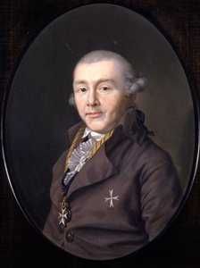 1795年萨克森 - 哥达 - 阿尔滕堡八世王子的肖像