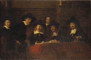 Staalmeesters，在伦勃朗之后，1876-77
