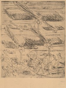 来自《启示录》，1936年。 作者 恩斯特·路德维希·基希纳