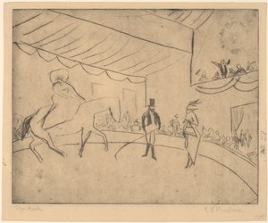 喜玛拉雅，1910年。 作者 恩斯特·路德维希·基希纳