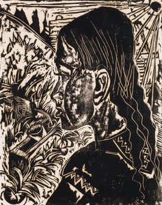 多利（Dorli），1917年 作者 恩斯特·路德维希·基希纳