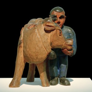 ELKirchner，奶牛的农夫 作者 恩斯特·路德维希·基希纳