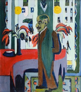 Max Liebermann在他的工作室；马克斯·利伯曼（Max Liebermann）在他的工作室，1926年 作者 恩斯特·路德维希·基希纳