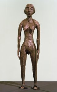 女性裸体，站立（站立姿势） 作者 恩斯特·路德维希·基希纳