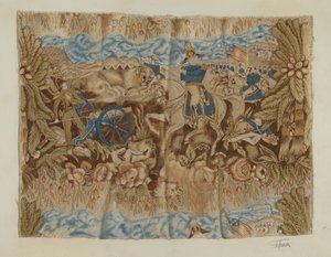 历史上的印染棉，约1939年。 作者 埃丝特·汉森