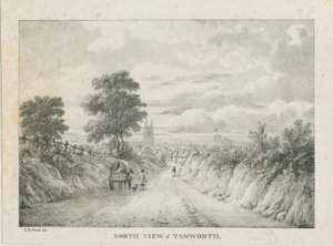 塔姆沃思-北方的远景：石版画，[1796-1865]