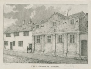 塔姆沃思（Tamworth）-盖伊的房屋：棕褐色素描，1838年