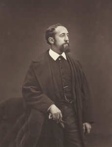 儒勒-克莱尔蒂，约1876年。 作者 艾蒂安·卡加特