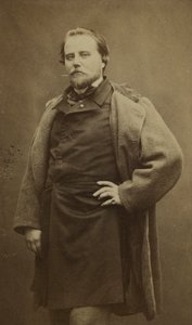 查尔斯-巴塞特（1822-1869 年）的肖像，她最著名的笔名是阿德里安-罗伯特。 作者 艾蒂安·卡加特