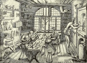 金匠店 作者 艾蒂安·德劳恩（Etienne Delaune）