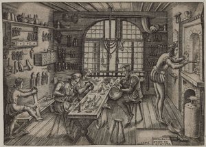 金匠铺，1576年。