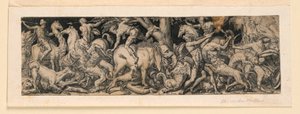 野生动物狩猎（frieze） 作者 艾蒂安·德劳恩（Etienne Delaune）
