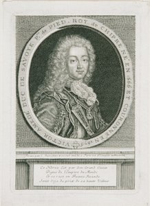 维克多-阿玛迪斯二世（Victor Amadeus II），萨瓦公爵，西西里岛国王，皮德蒙特-撒丁岛首任国王 作者 艾蒂安·德罗彻斯