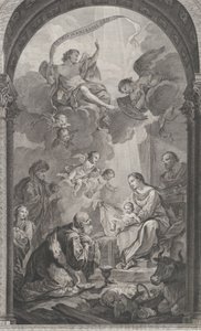 巴黎的儿童教堂：Les Rois mages Gaspard et Melchior adorant l