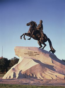 彼得大帝在圣彼得堡的骑手雕像，1766-1782年