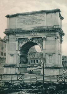 泰特斯拱门，意大利罗马，1927年 作者 尤金·波普尔