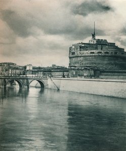 Castel Sant Angelo，意大利罗马，1927年 作者 尤金·波普尔