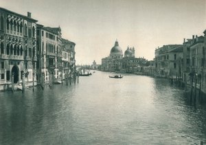 大运河和圣玛丽亚德拉礼炮教堂，威尼斯，意大利，1927年 作者 尤金·波普尔
