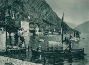 意大利加尔达河畔利蒙港，1927年