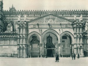 大教堂正门，意大利西西里岛巴勒莫，1927年 作者 尤金·波普尔